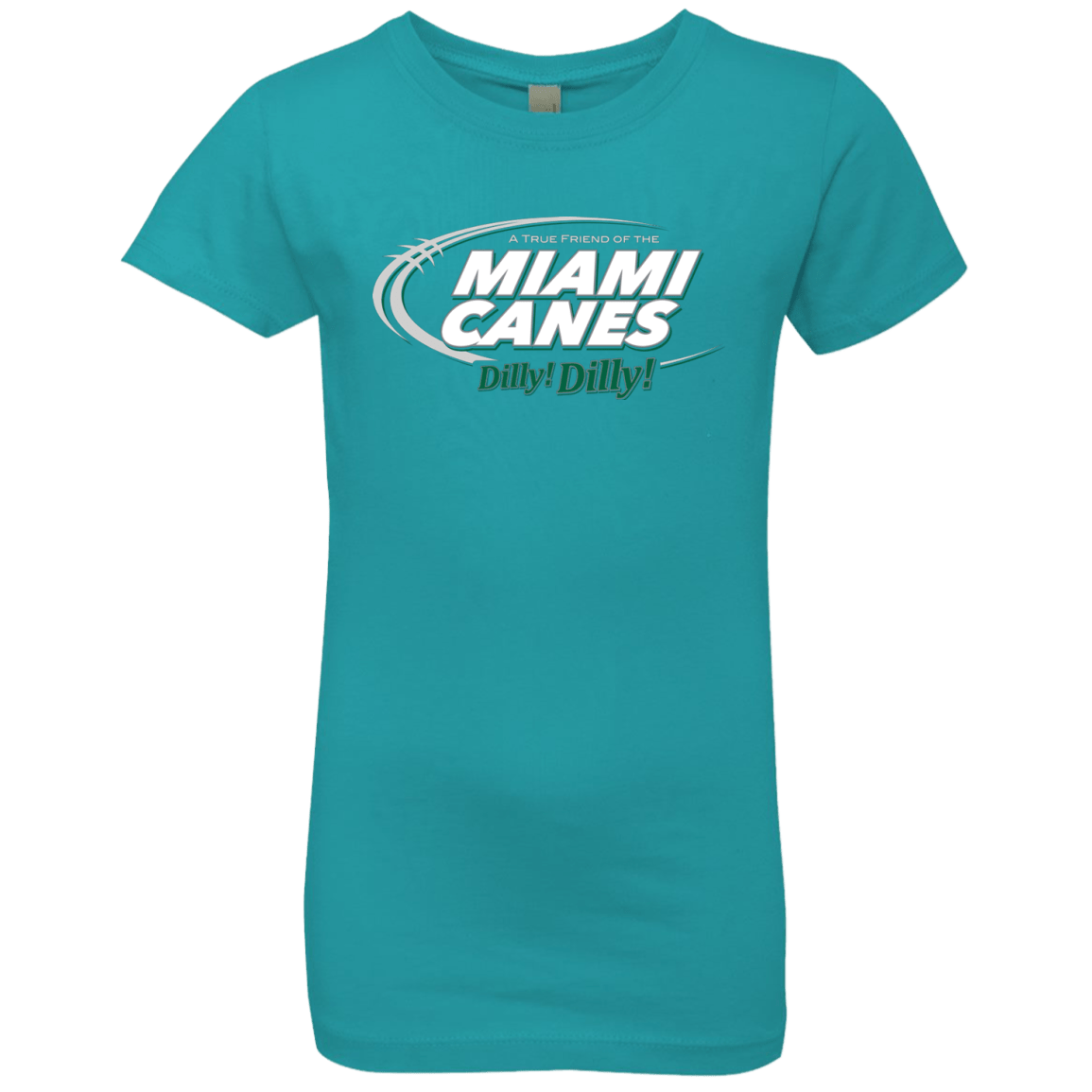 T-Shirts Tahiti Blue / YXS Miami Dilly Dilly Girls Premium T-Shirt