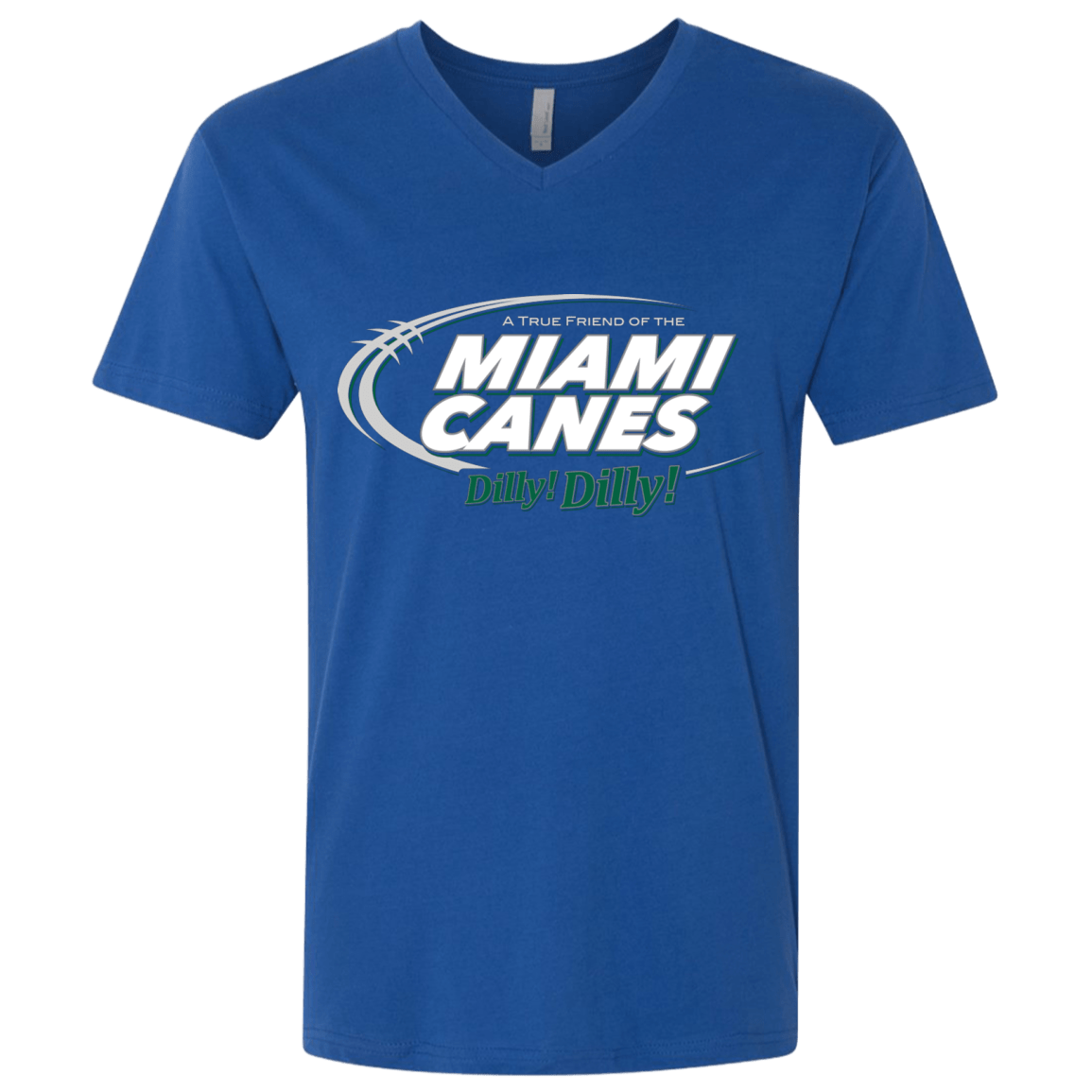 T-Shirts Royal / X-Small Miami Dilly Dilly Men's Premium V-Neck