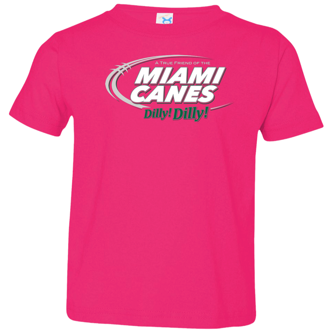T-Shirts Hot Pink / 2T Miami Dilly Dilly Toddler Premium T-Shirt