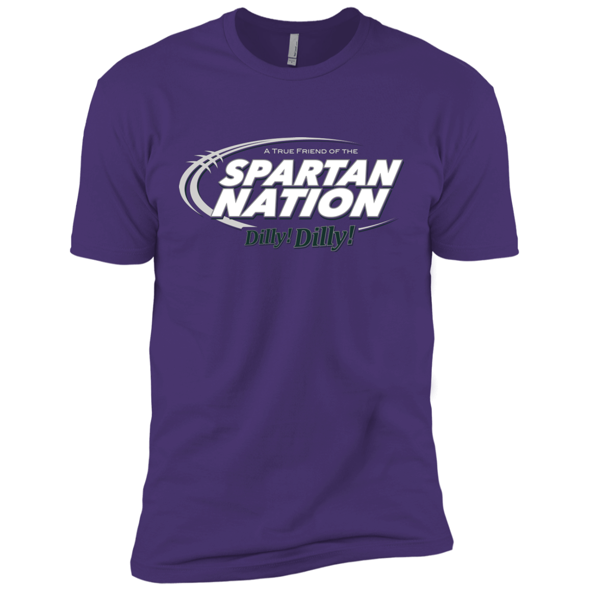 T-Shirts Purple / X-Small Michigan State Dilly Dilly Men's Premium T-Shirt