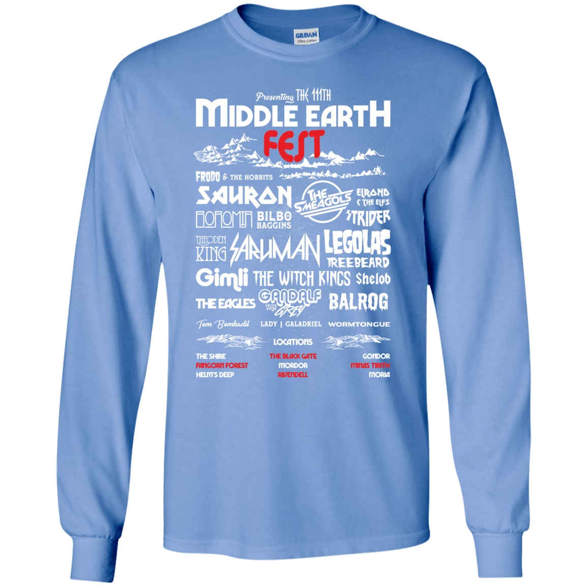 Middle Earth Fest Men's Long Sleeve T-Shirt