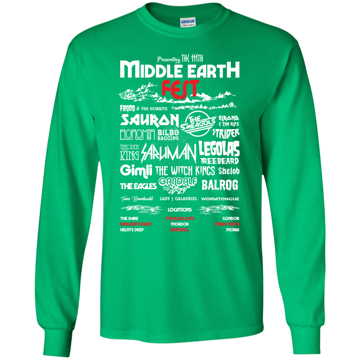 Middle Earth Fest Men's Long Sleeve T-Shirt