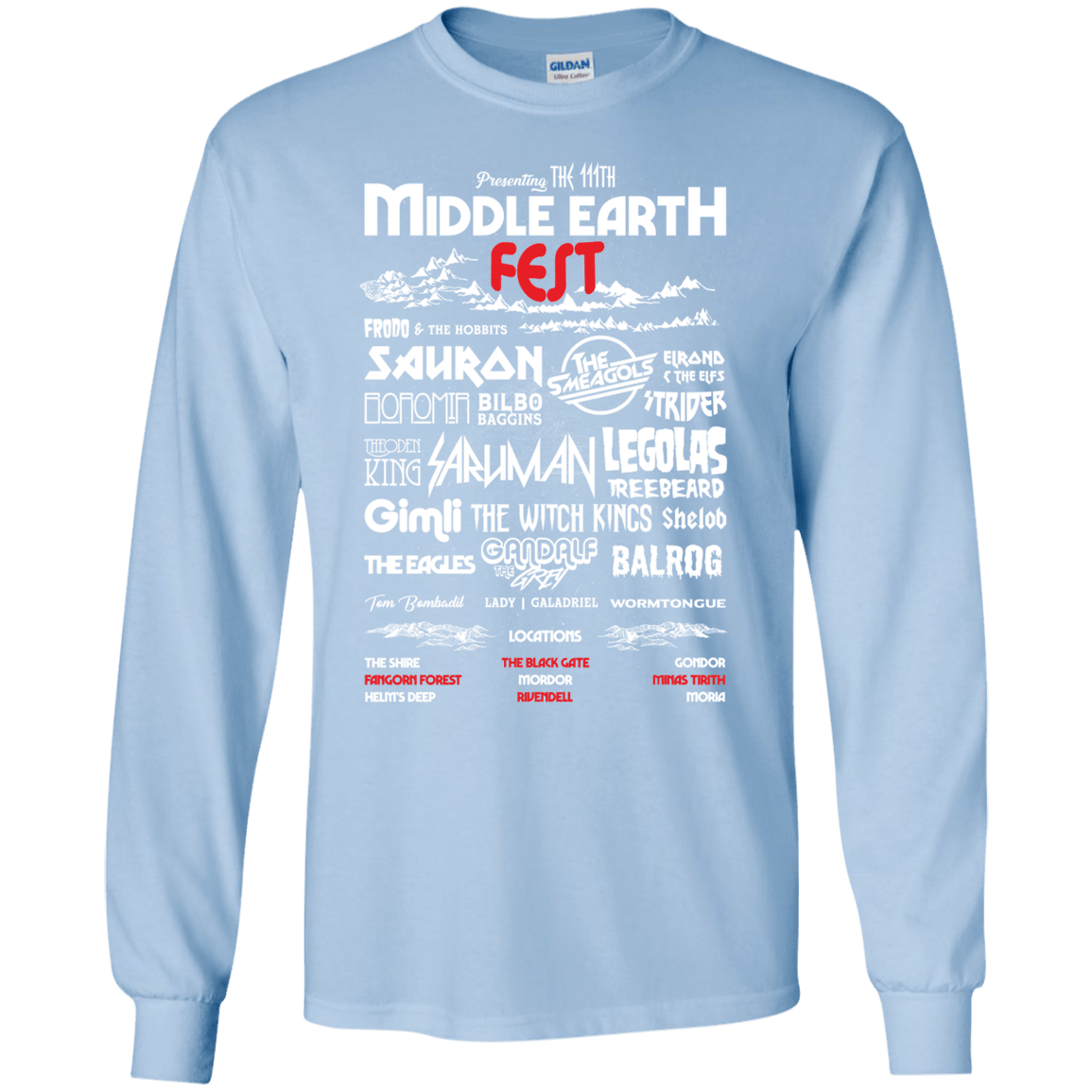 Middle Earth Fest Men's Long Sleeve T-Shirt