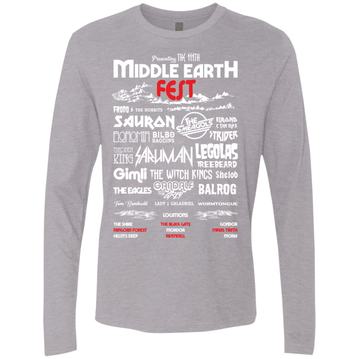 Middle Earth Fest Men's Premium Long Sleeve