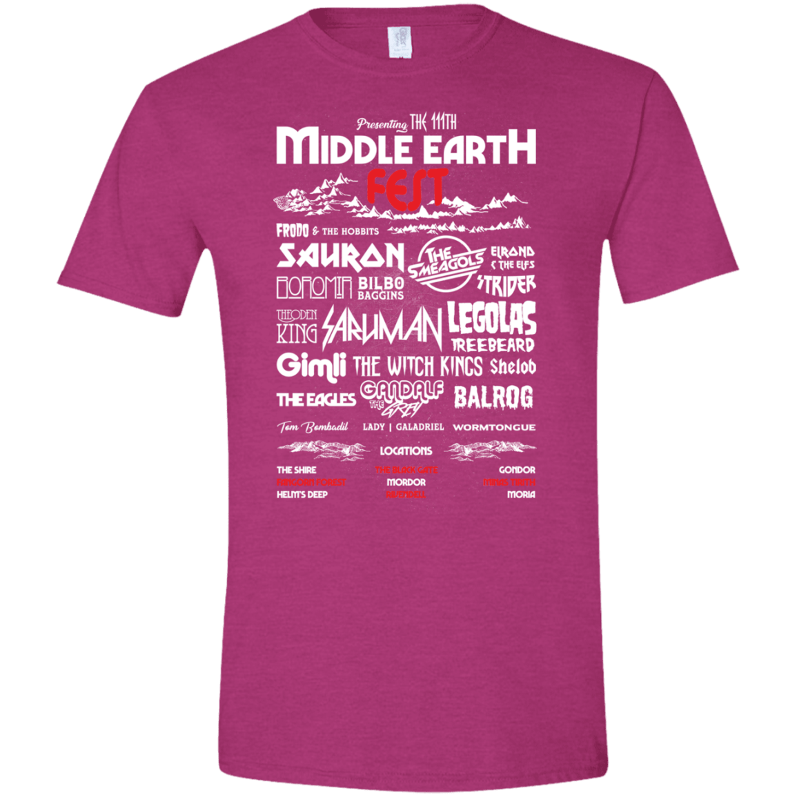 Middle Earth Fest Men's Semi-Fitted Softstyle