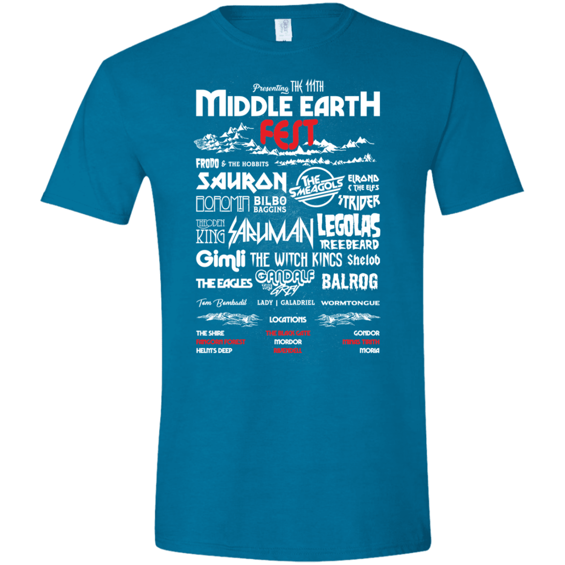 Middle Earth Fest Men's Semi-Fitted Softstyle