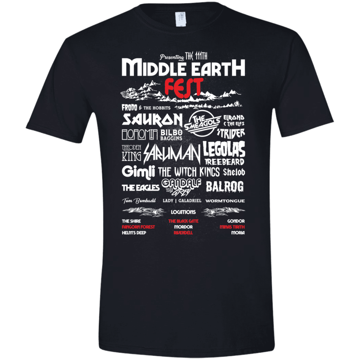 Middle Earth Fest Men's Semi-Fitted Softstyle