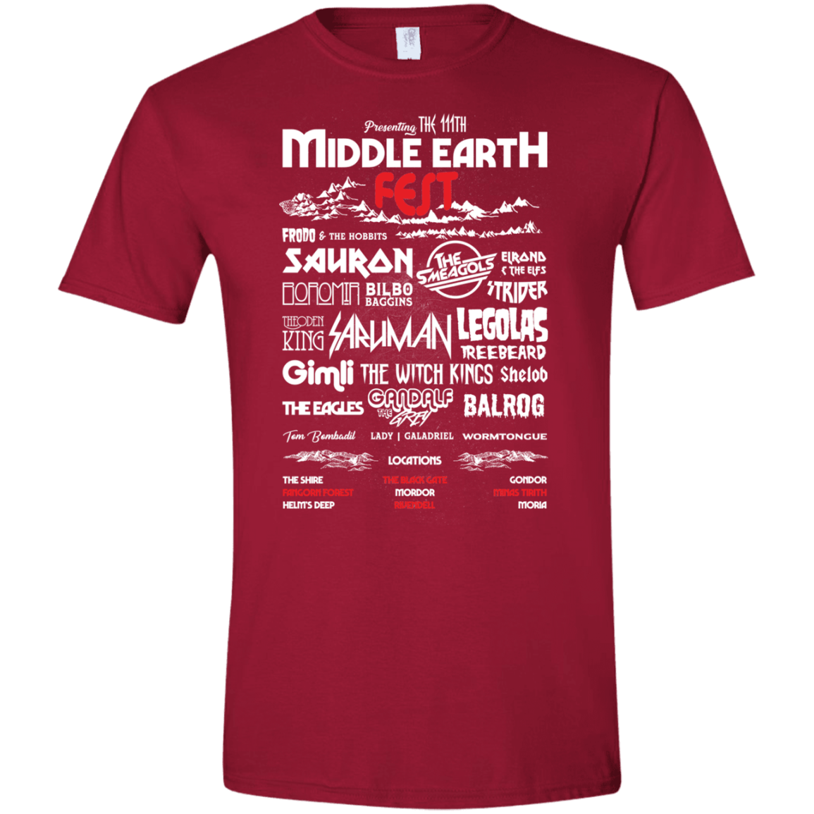 Middle Earth Fest Men's Semi-Fitted Softstyle