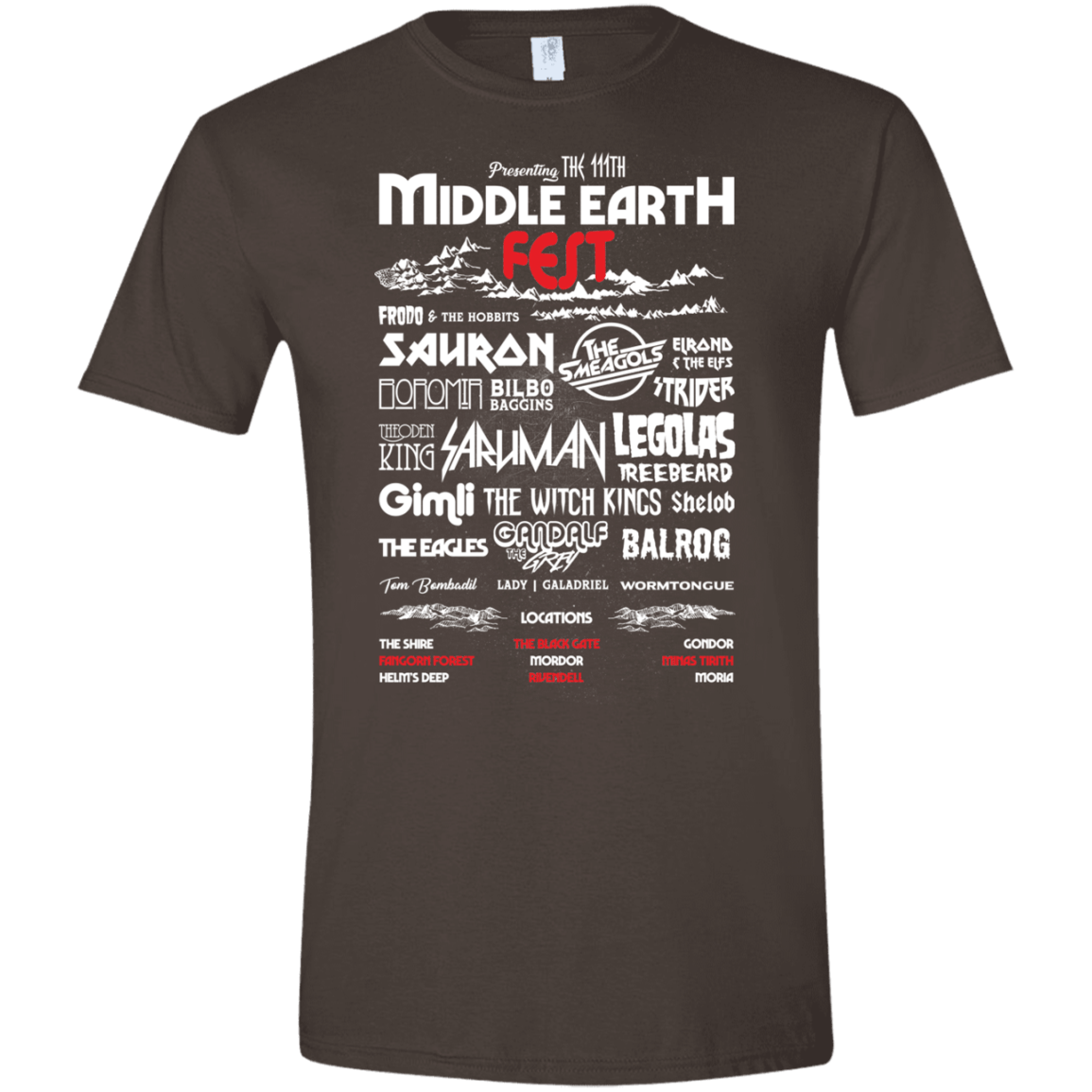 Middle Earth Fest Men's Semi-Fitted Softstyle