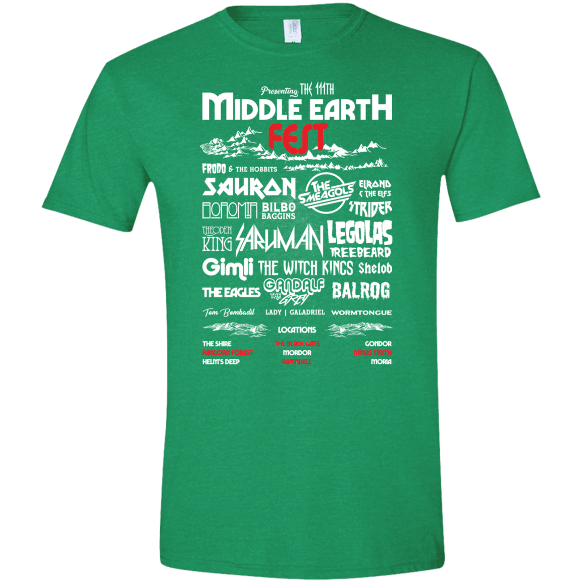 Middle Earth Fest Men's Semi-Fitted Softstyle