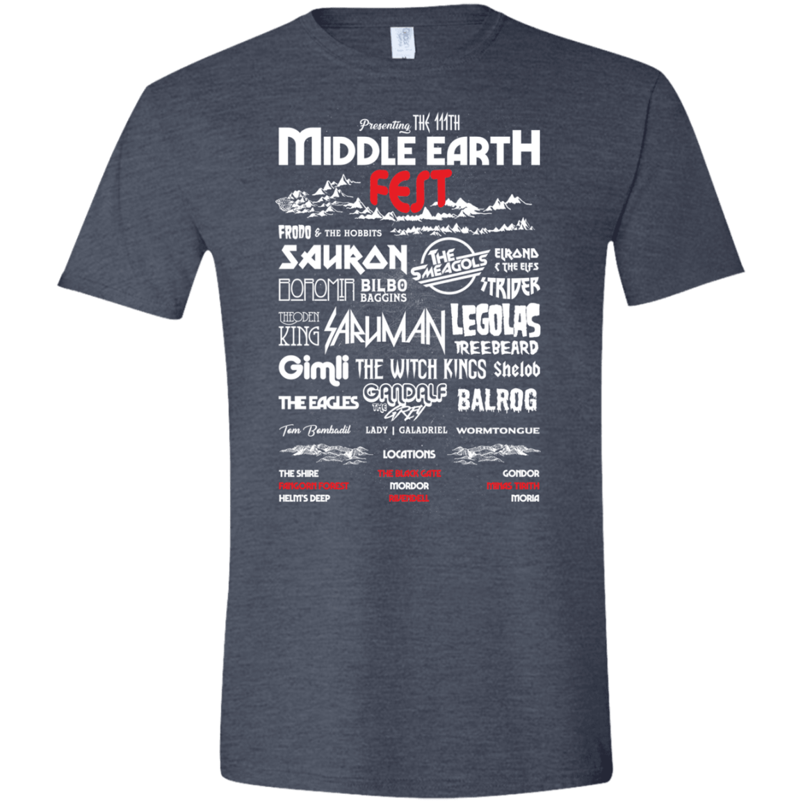 Middle Earth Fest Men's Semi-Fitted Softstyle