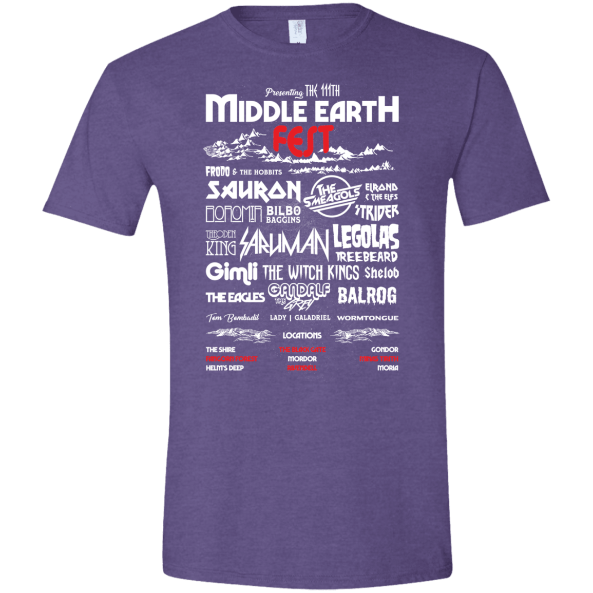 Middle Earth Fest Men's Semi-Fitted Softstyle