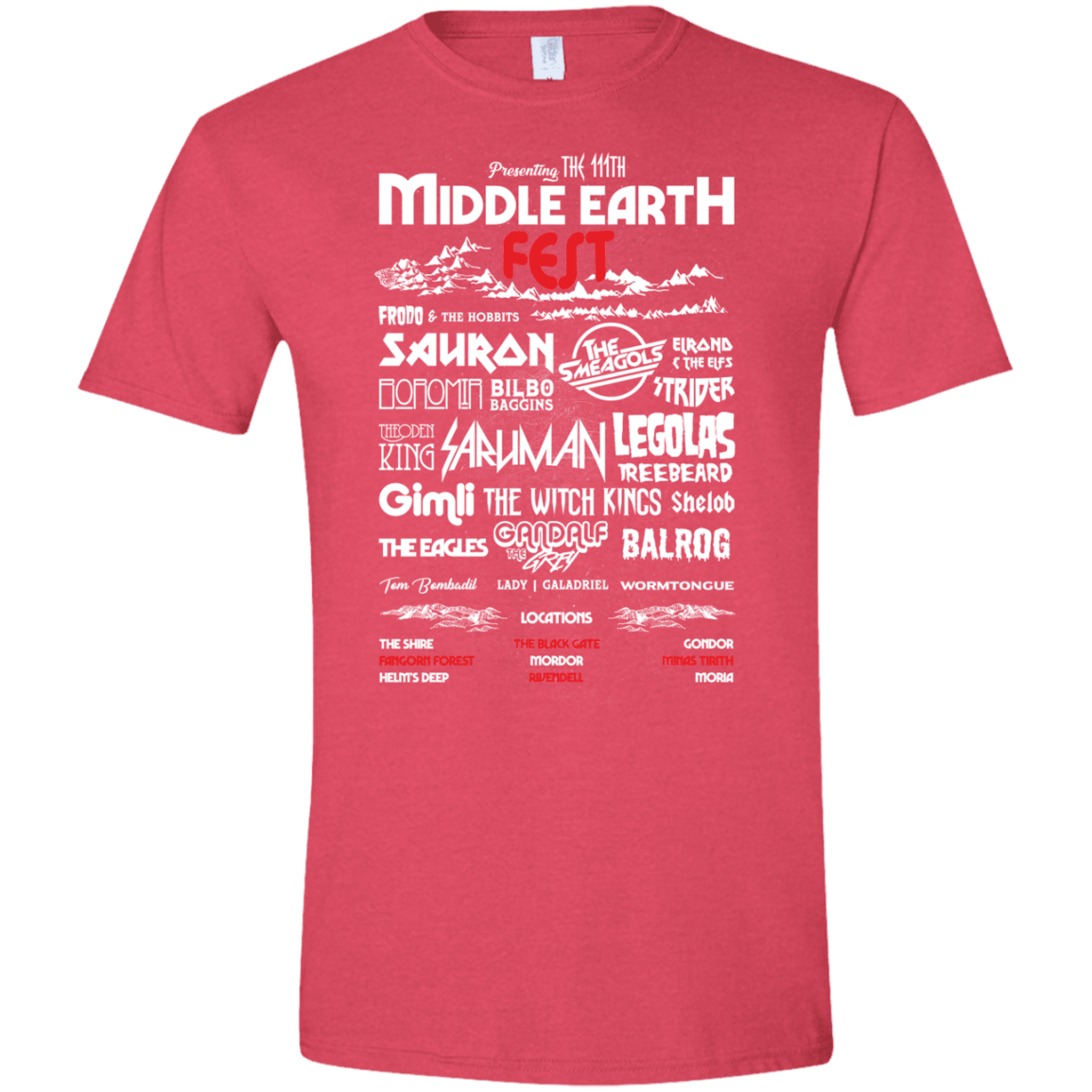 Middle Earth Fest Men's Semi-Fitted Softstyle