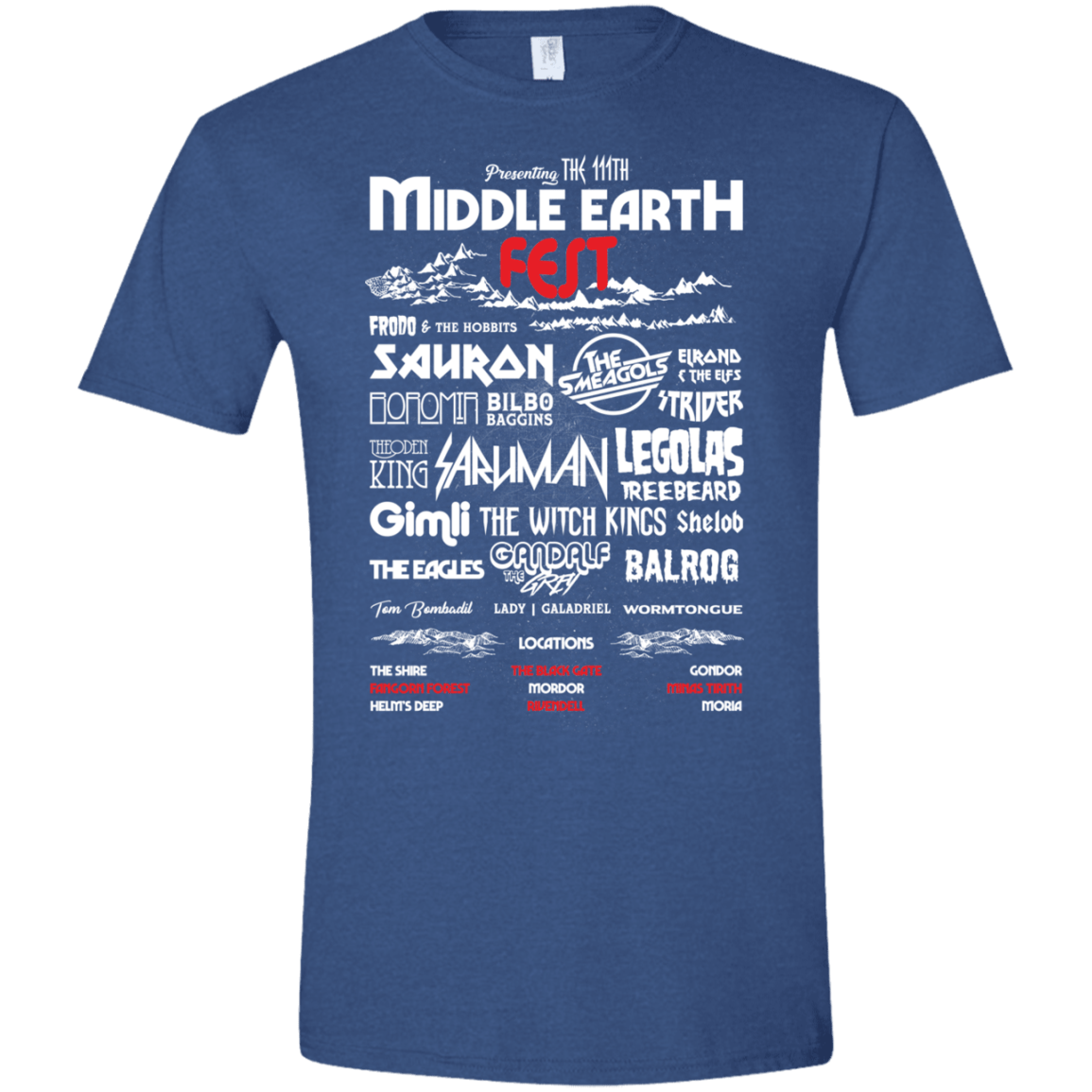 Middle Earth Fest Men's Semi-Fitted Softstyle