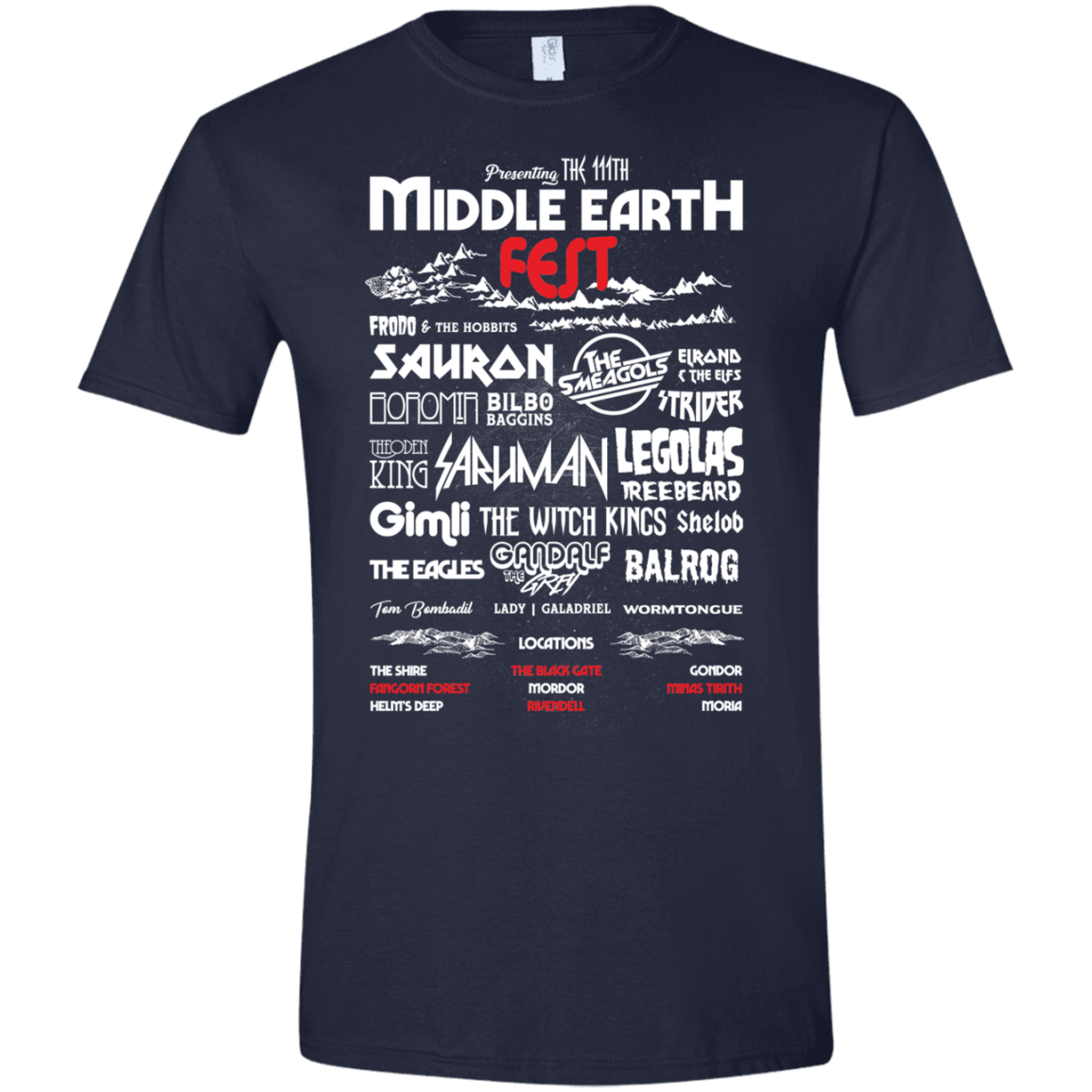 Middle Earth Fest Men's Semi-Fitted Softstyle