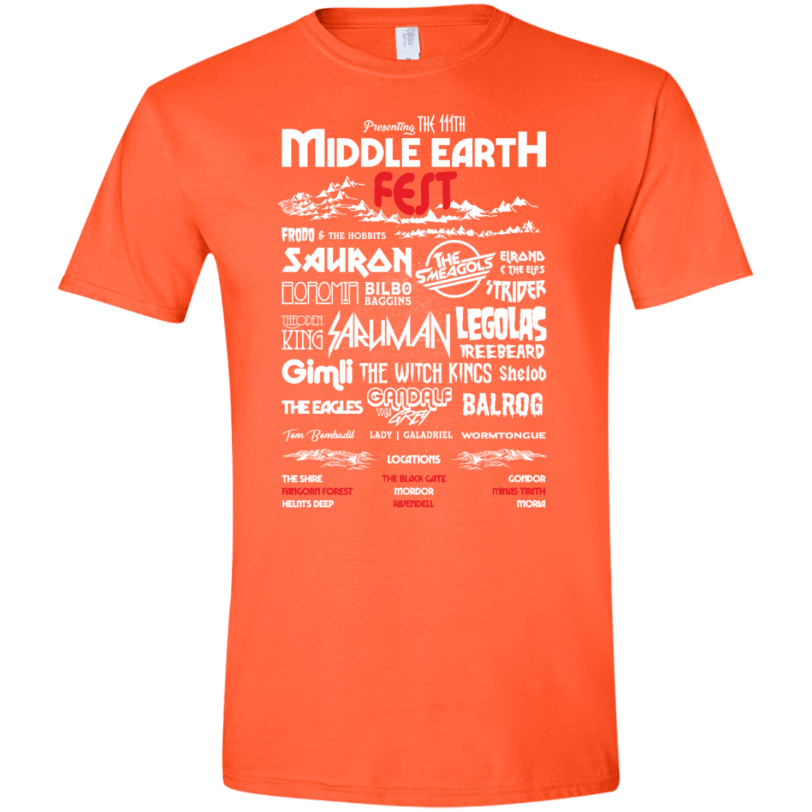 Middle Earth Fest Men's Semi-Fitted Softstyle