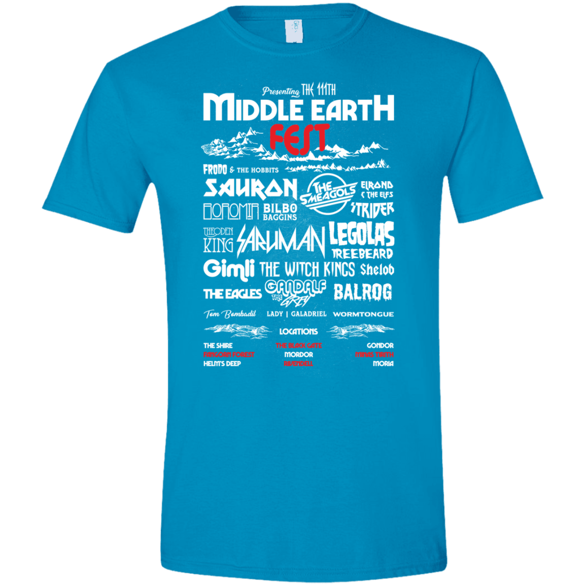 Middle Earth Fest Men's Semi-Fitted Softstyle