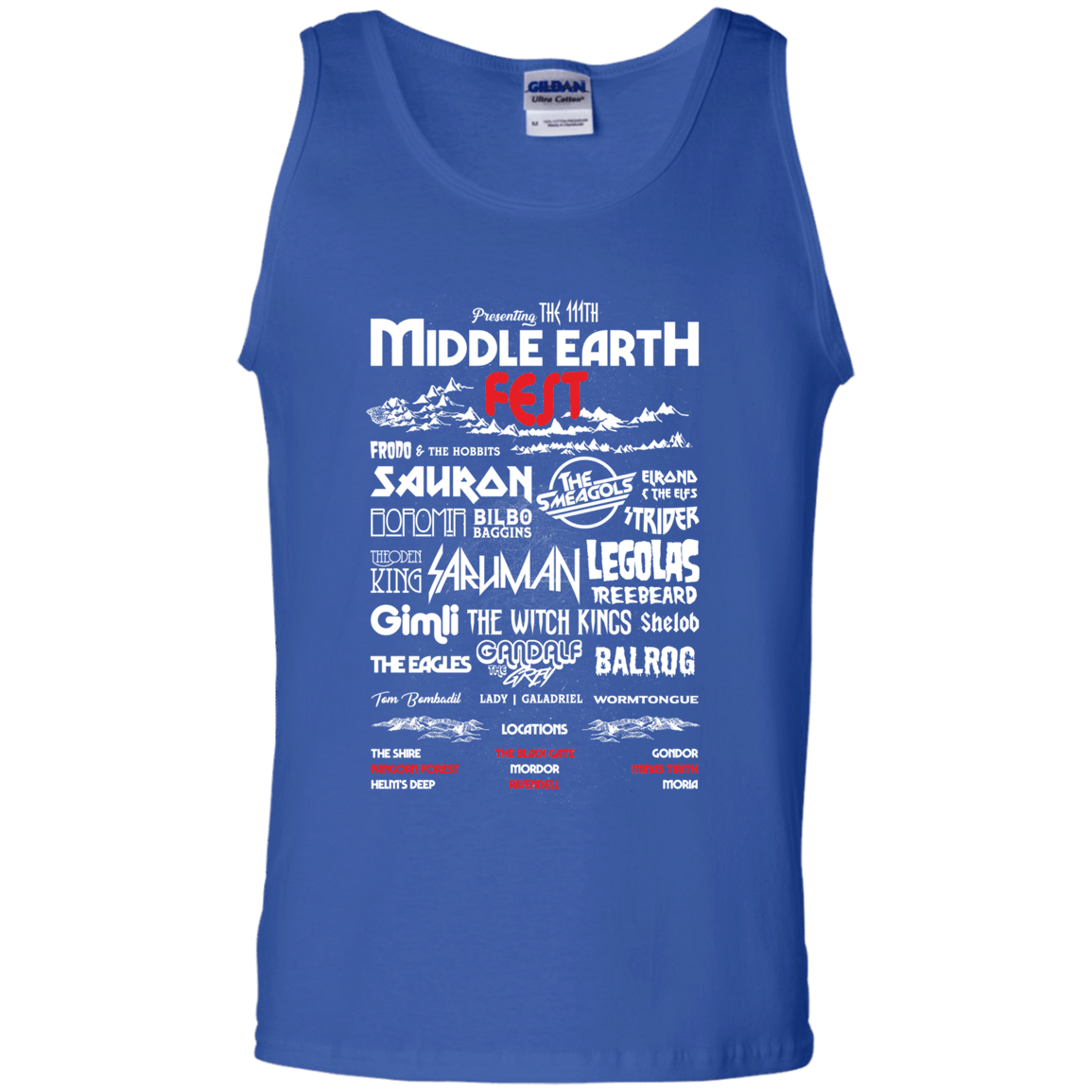 Middle Earth Fest Men's Tank Top