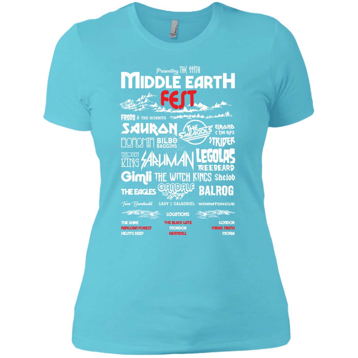 T-Shirts Cancun / X-Small Middle Earth Fest Women's Premium T-Shirt
