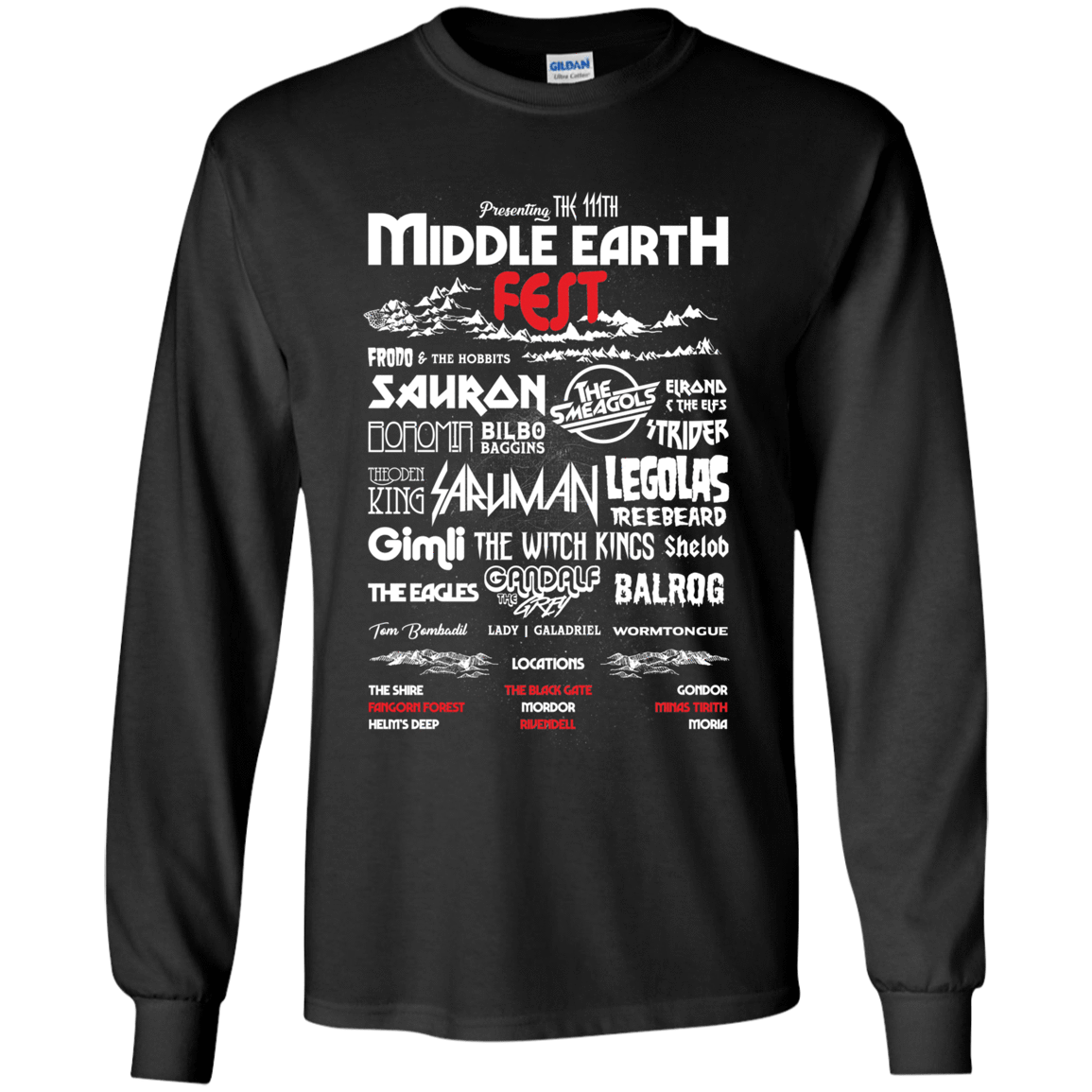Middle Earth Fest Youth Long Sleeve T-Shirt