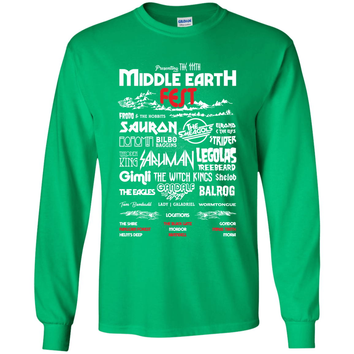 Middle Earth Fest Youth Long Sleeve T-Shirt