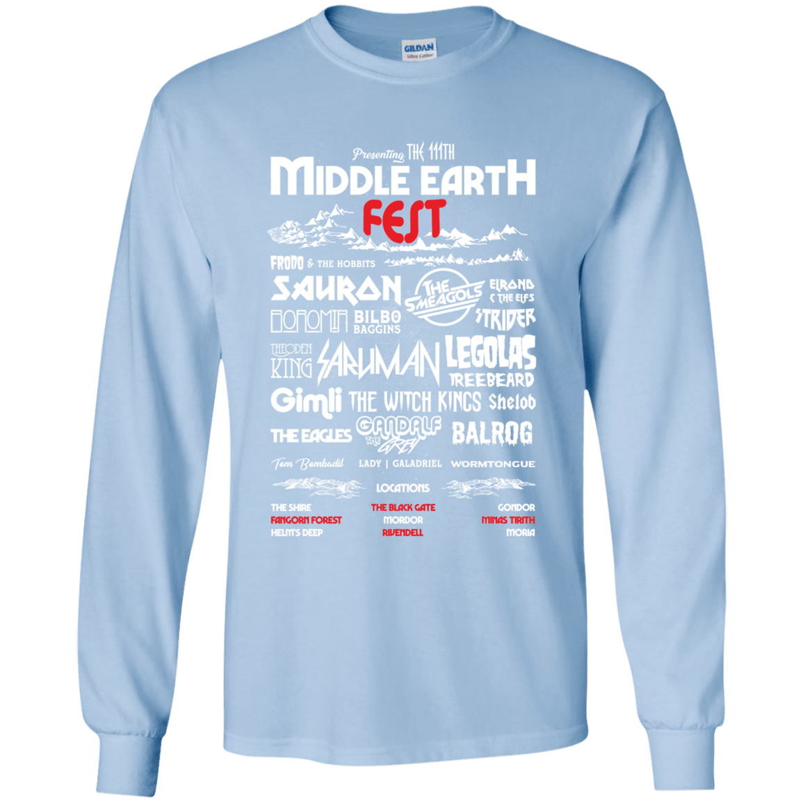 Middle Earth Fest Youth Long Sleeve T-Shirt