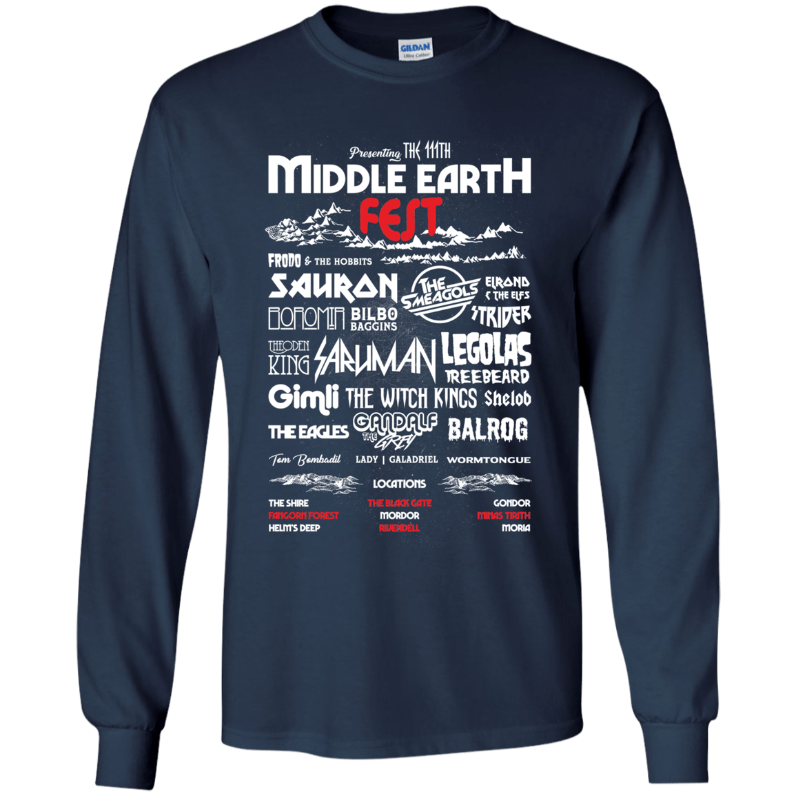 Middle Earth Fest Youth Long Sleeve T-Shirt