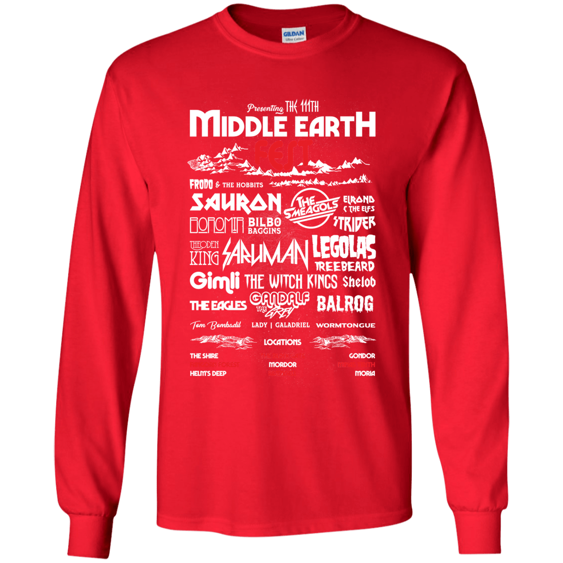 Middle Earth Fest Youth Long Sleeve T-Shirt