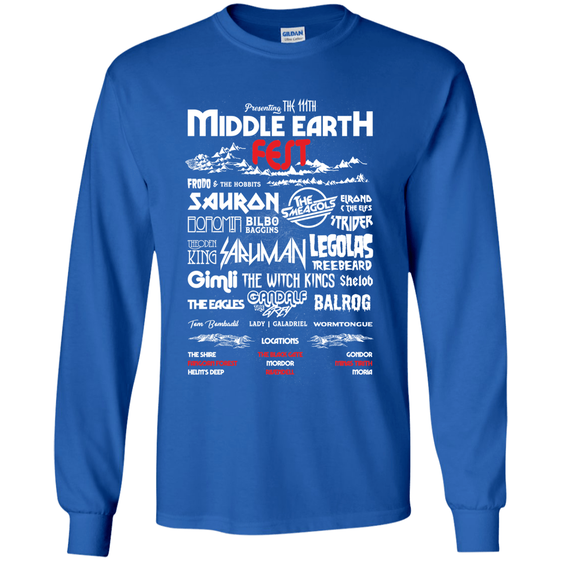 Middle Earth Fest Youth Long Sleeve T-Shirt