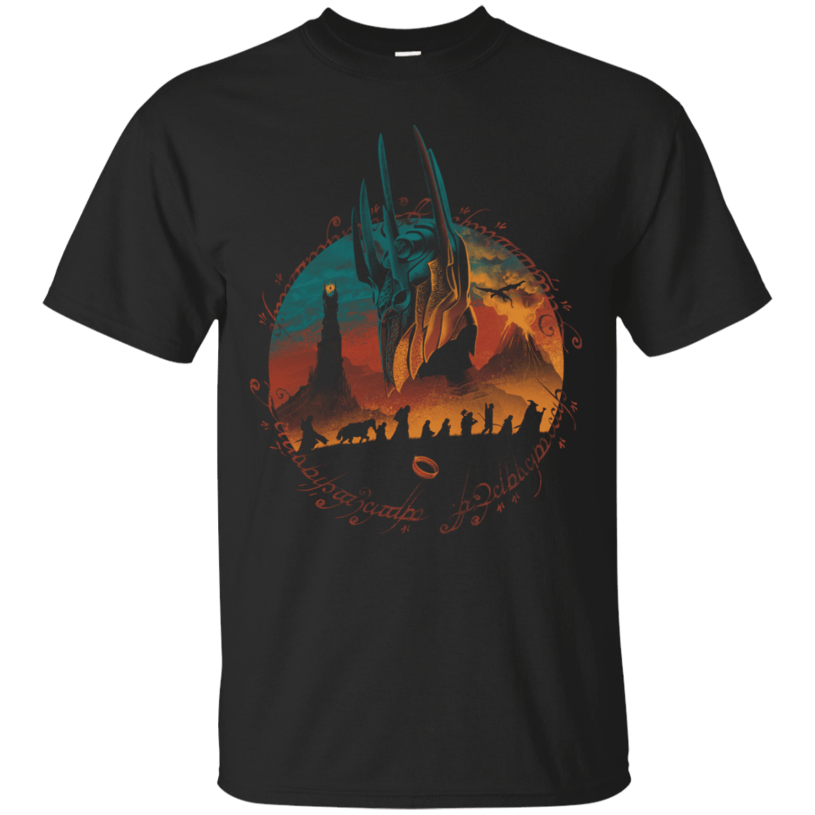 T-Shirts Black / S Middle Earth Quest T-Shirt