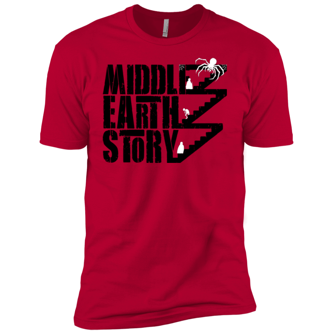 T-Shirts Red / YXS Middle Earth Story Boys Premium T-Shirt
