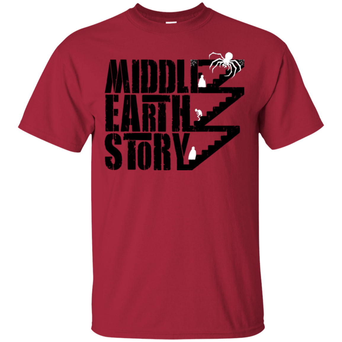 T-Shirts Cardinal / Small Middle Earth Story T-Shirt
