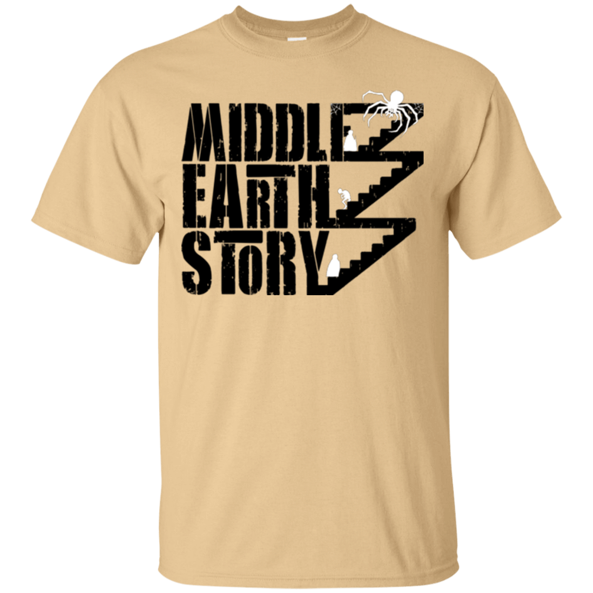 T-Shirts Vegas Gold / Small Middle Earth Story T-Shirt