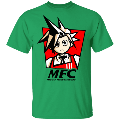 T-Shirts Irish Green / S Midgar Fried Chocobo T-Shirt