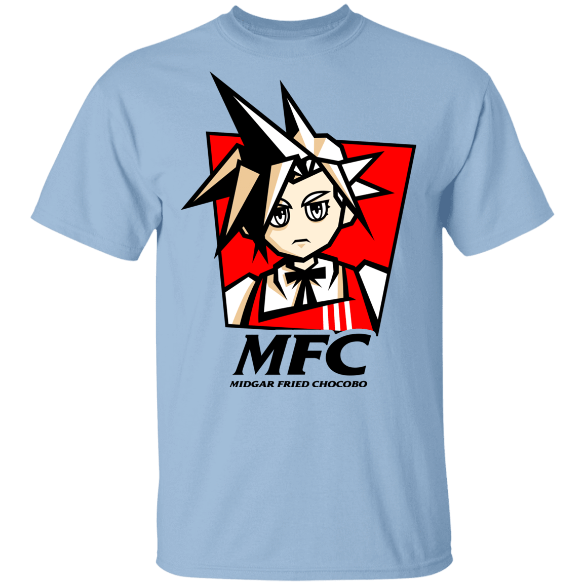 T-Shirts Light Blue / YXS Midgar Fried Chocobo Youth T-Shirt