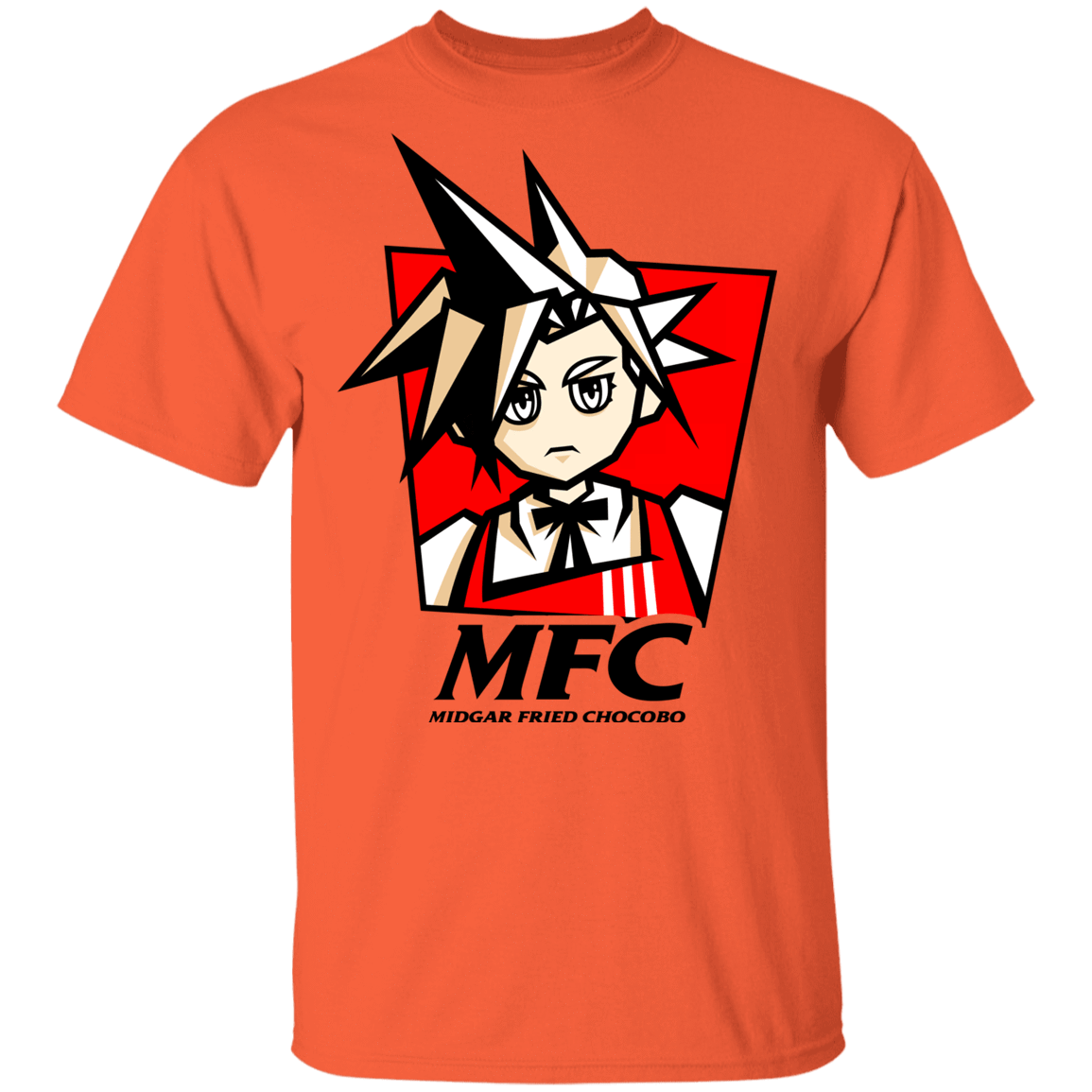 T-Shirts Orange / YXS Midgar Fried Chocobo Youth T-Shirt