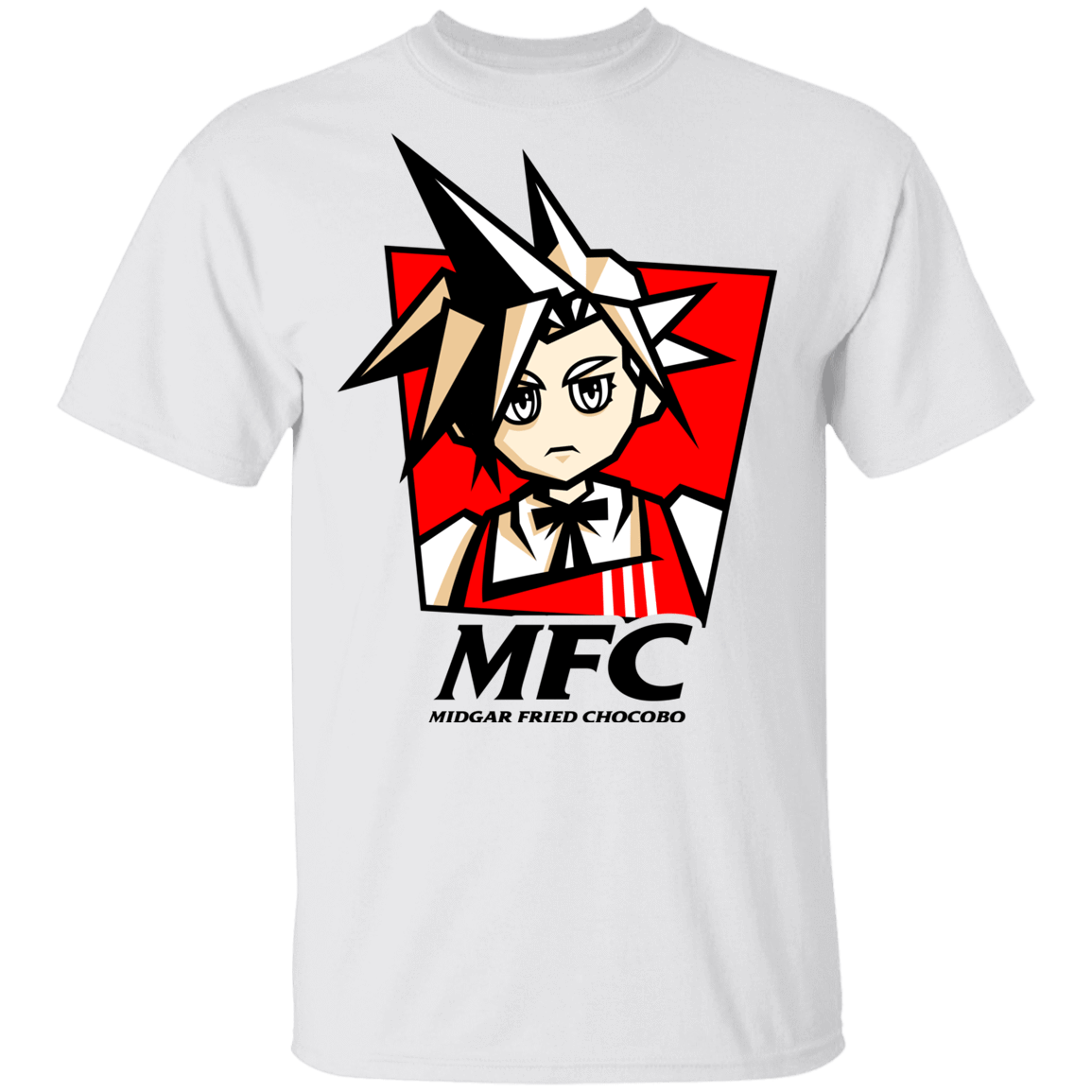 T-Shirts White / YXS Midgar Fried Chocobo Youth T-Shirt