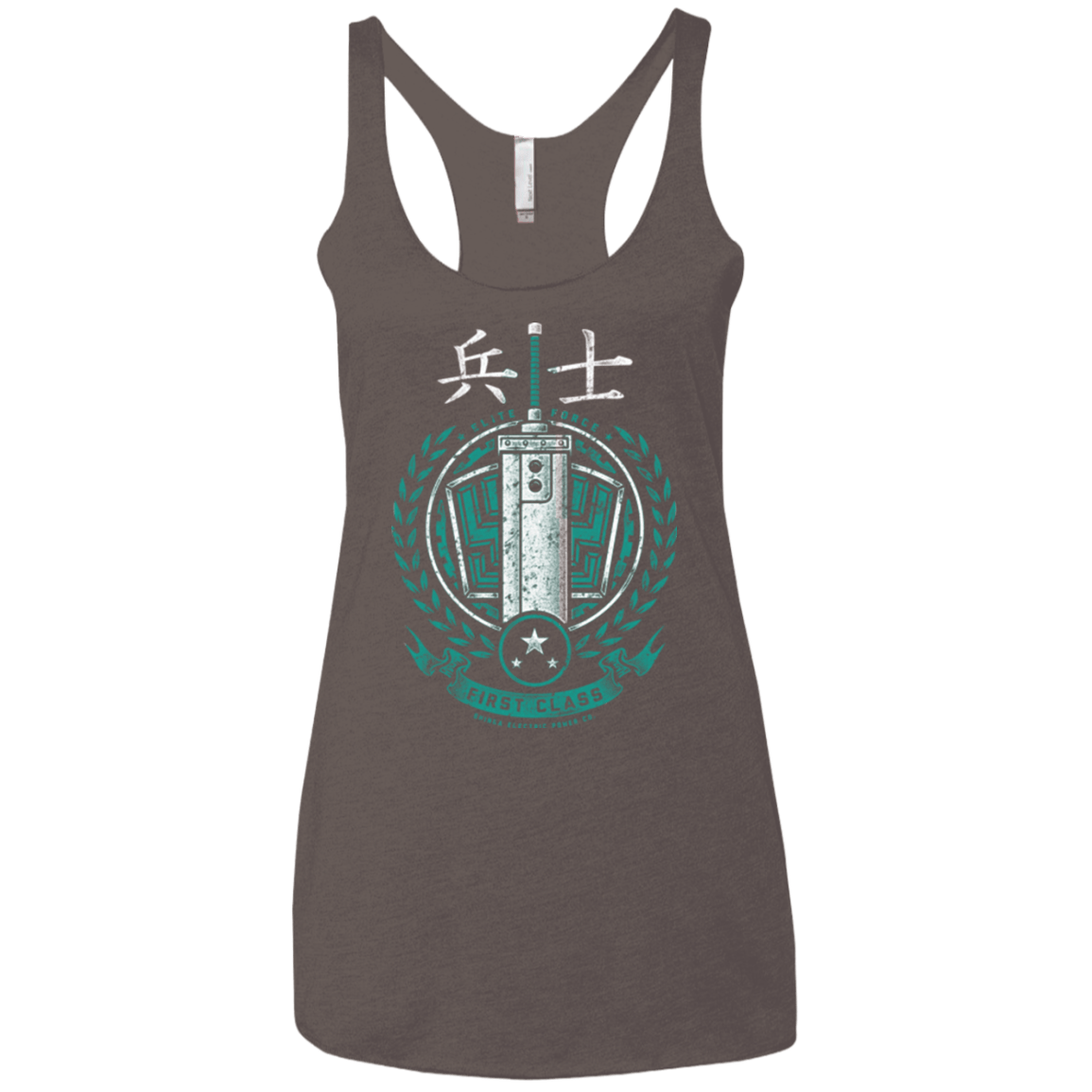 T-Shirts Macchiato / X-Small Midgar's Finest Women's Triblend Racerback Tank