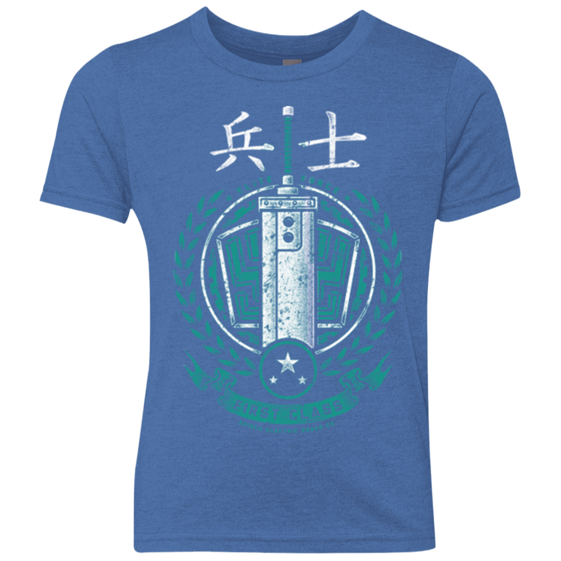 T-Shirts Vintage Royal / YXS Midgar's Finest Youth Triblend T-Shirt