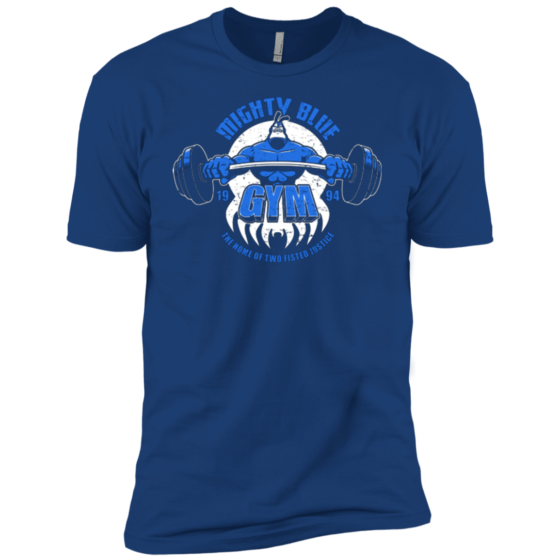 T-Shirts Royal / YXS Mighty Blue Gym Boys Premium T-Shirt