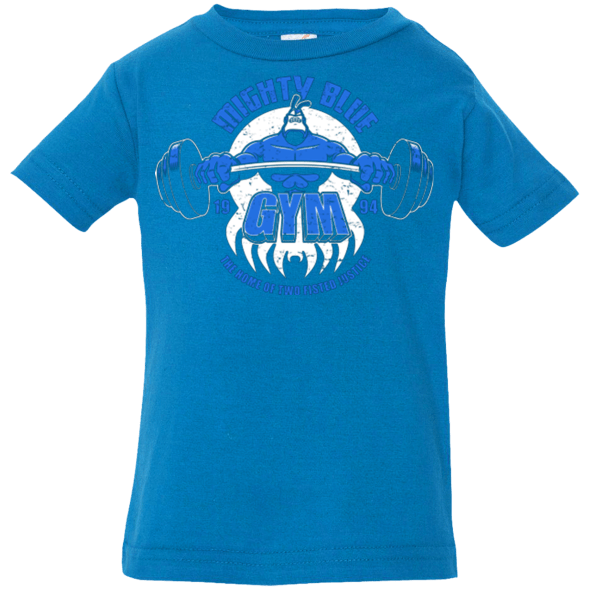 T-Shirts Cobalt / 6 Months Mighty Blue Gym Infant Premium T-Shirt