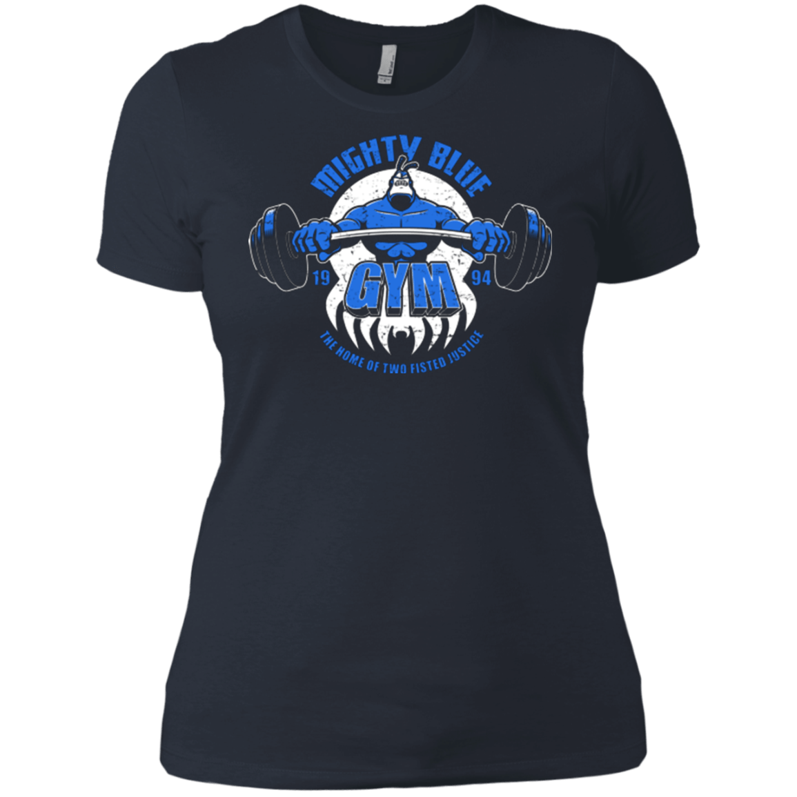 T-Shirts Indigo / X-Small Mighty Blue Gym Women's Premium T-Shirt