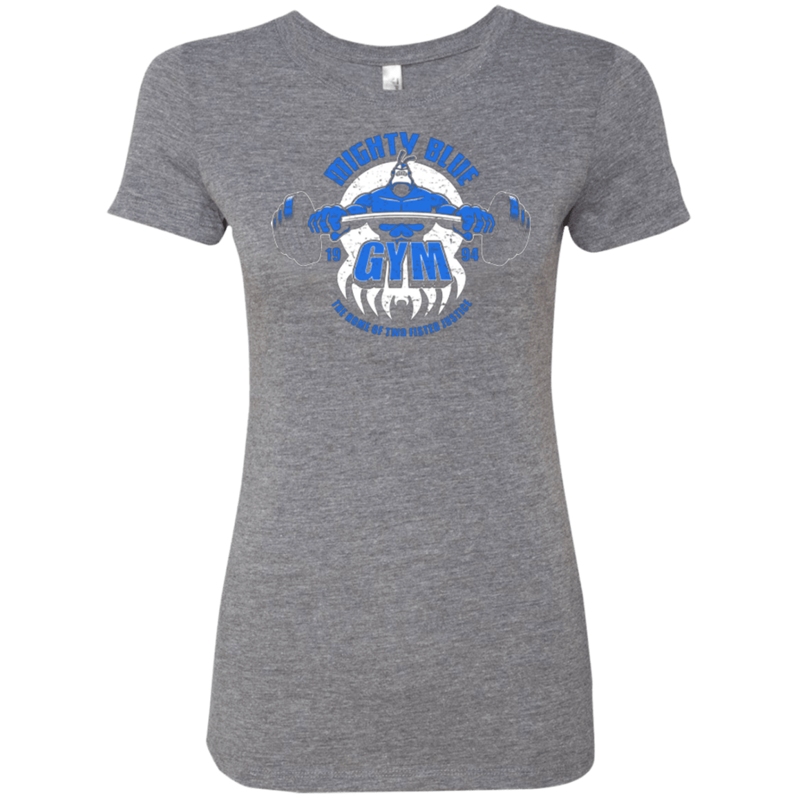 T-Shirts Premium Heather / Small Mighty Blue Gym Women's Triblend T-Shirt