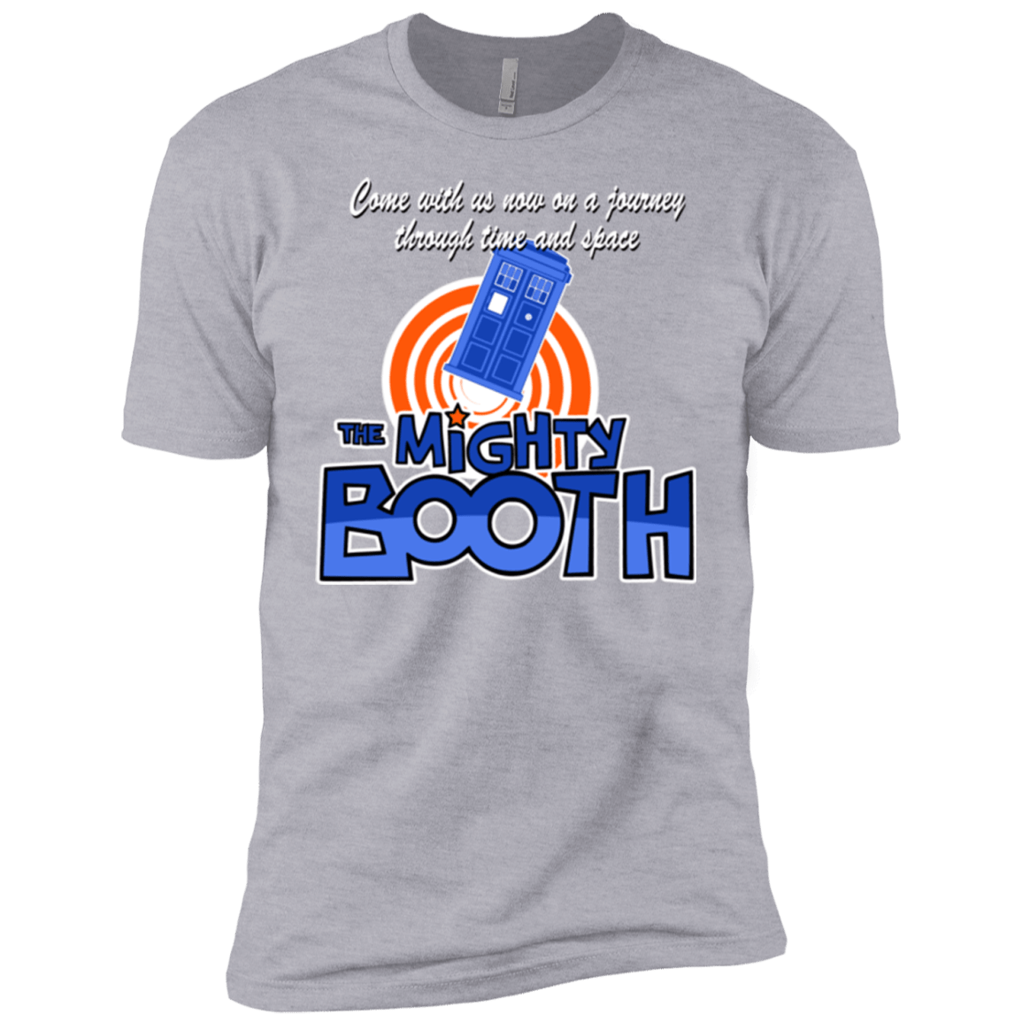 T-Shirts Heather Grey / YXS Mighty Booth Boys Premium T-Shirt