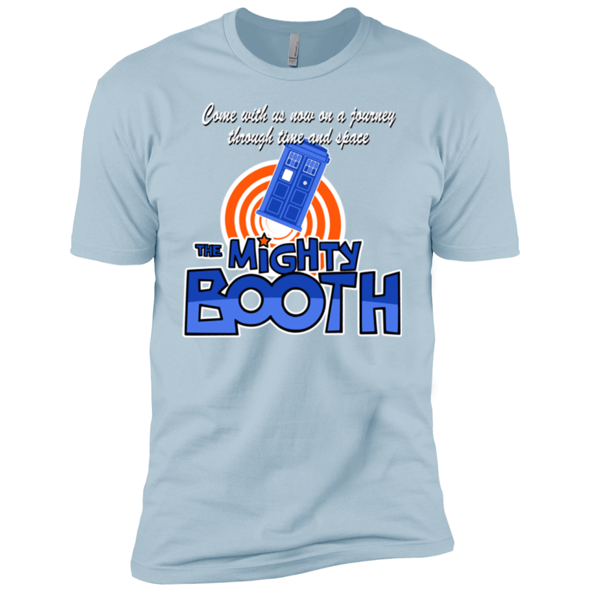 T-Shirts Light Blue / YXS Mighty Booth Boys Premium T-Shirt