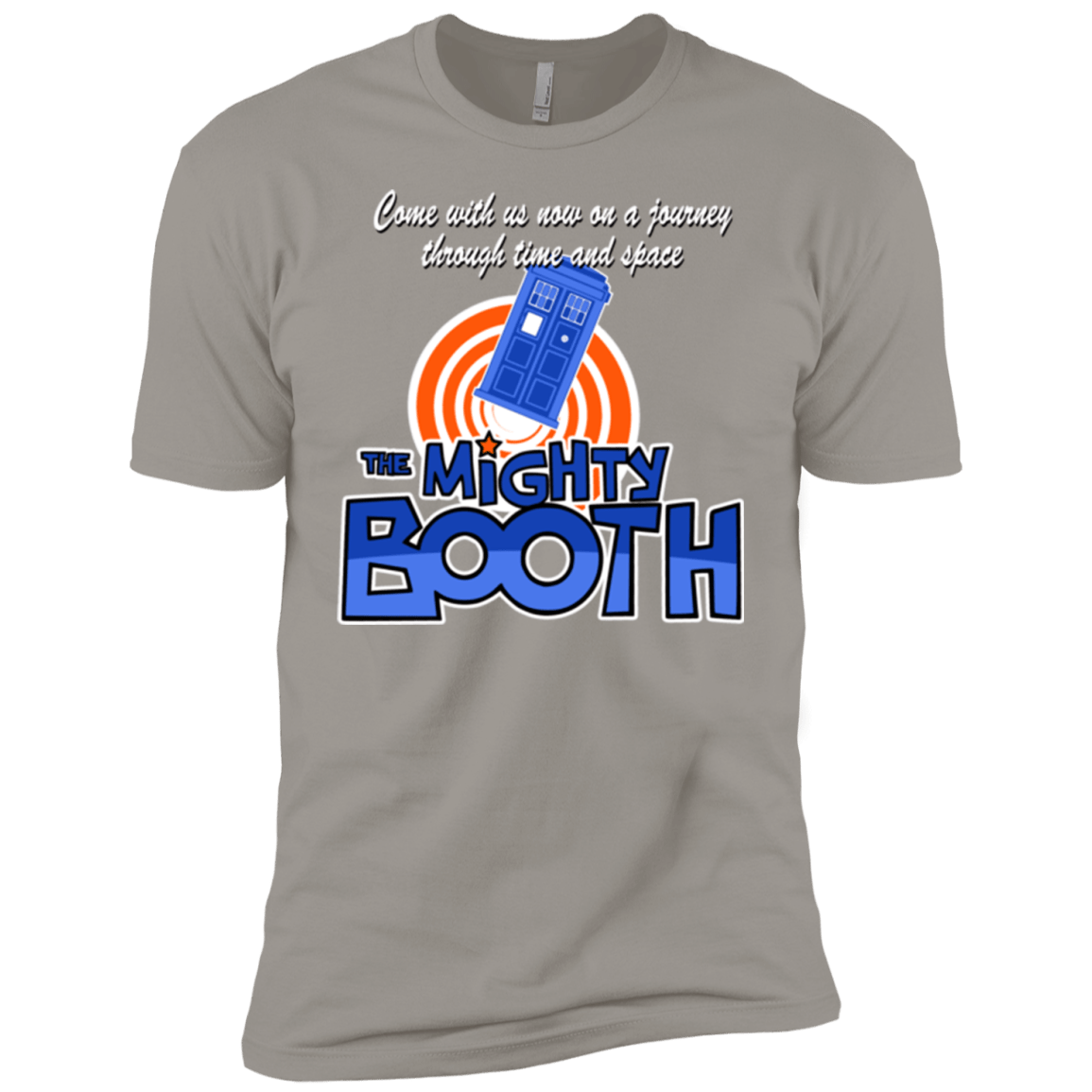 T-Shirts Light Grey / YXS Mighty Booth Boys Premium T-Shirt