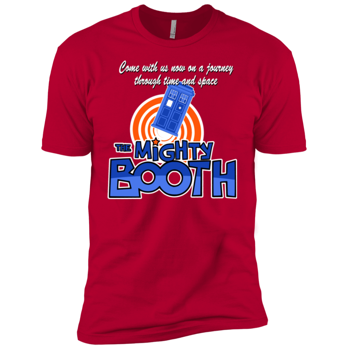 T-Shirts Red / YXS Mighty Booth Boys Premium T-Shirt