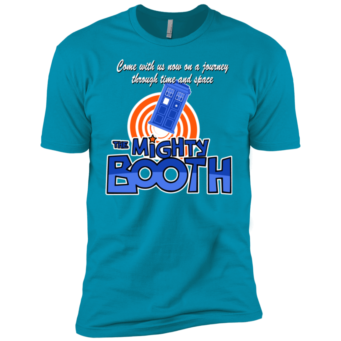 T-Shirts Turquoise / YXS Mighty Booth Boys Premium T-Shirt