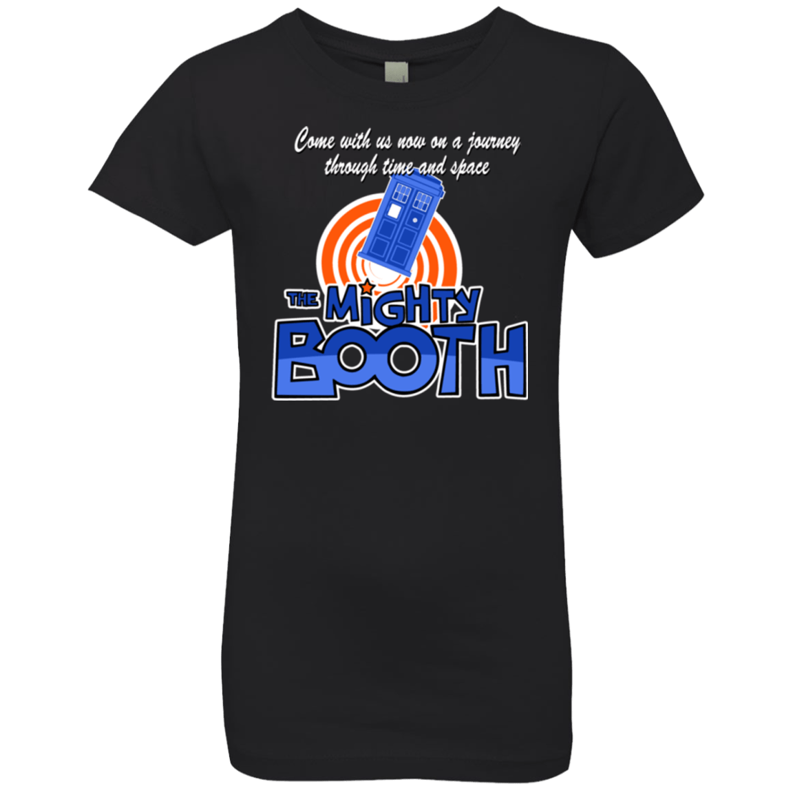 T-Shirts Black / YXS Mighty Booth Girls Premium T-Shirt