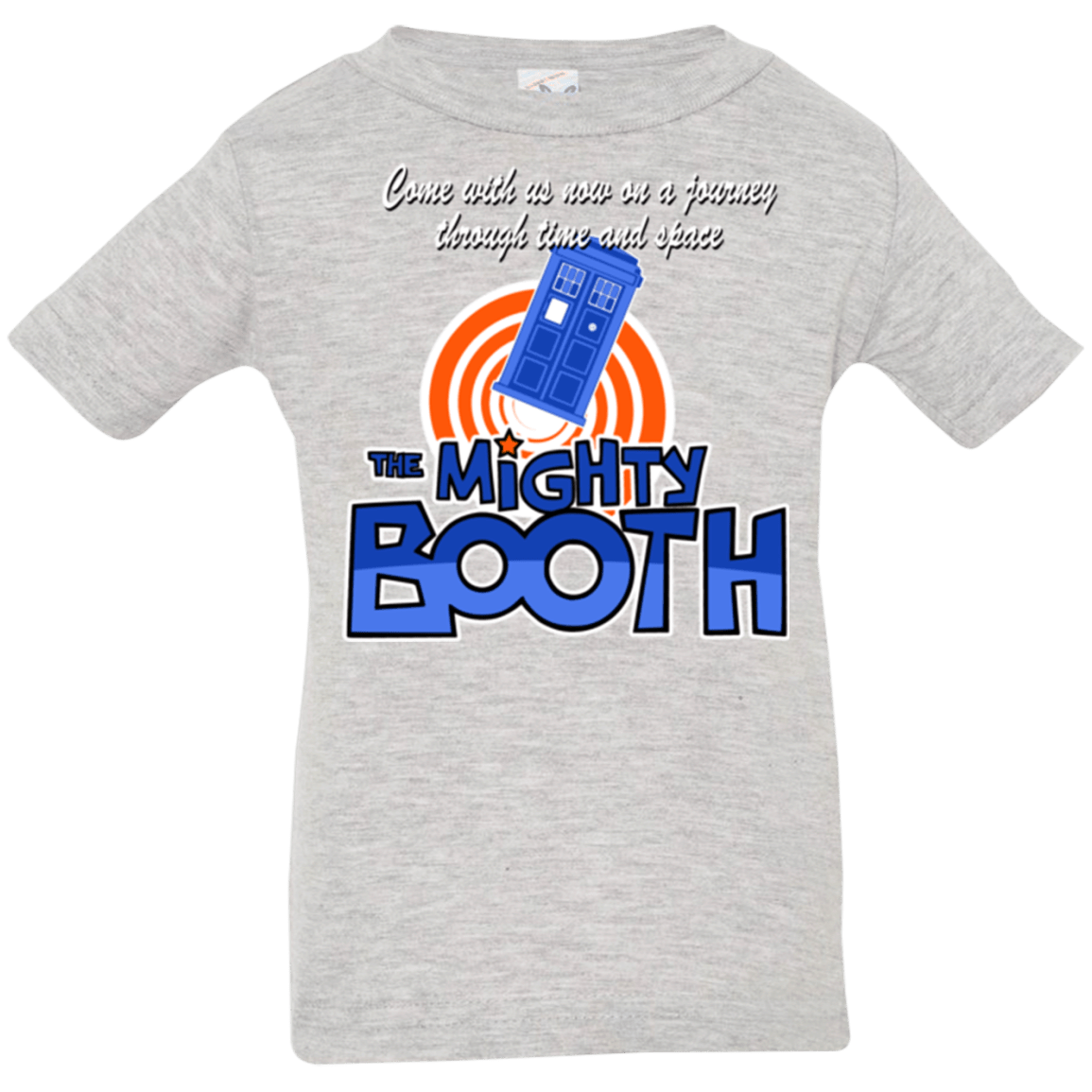T-Shirts Heather / 6 Months Mighty Booth Infant Premium T-Shirt